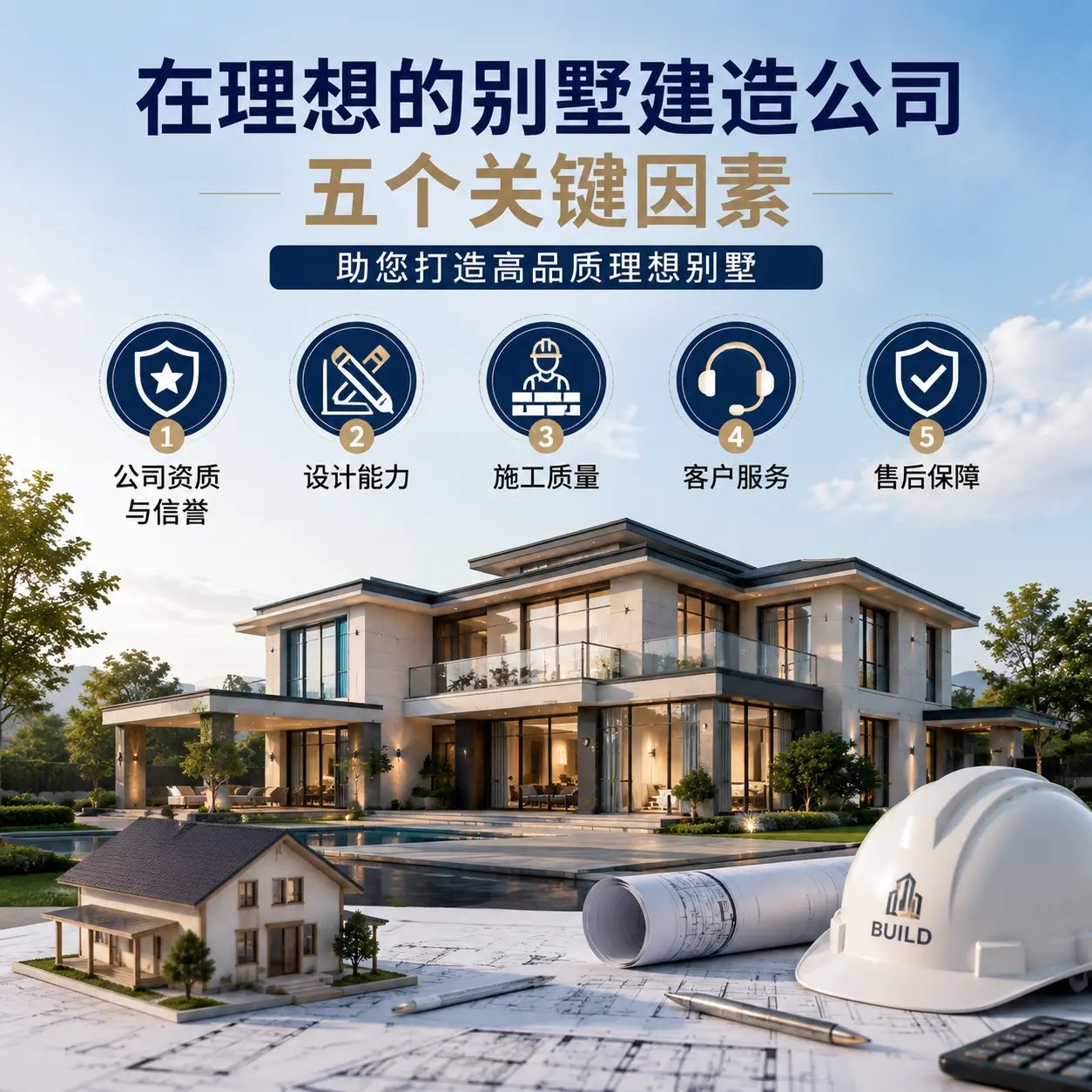 在 乌当 找到理想别墅建造公司的五个关键因素